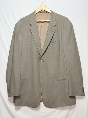 Armani Collezioni 44L Virgin Wool Sport Coat Made in Italy